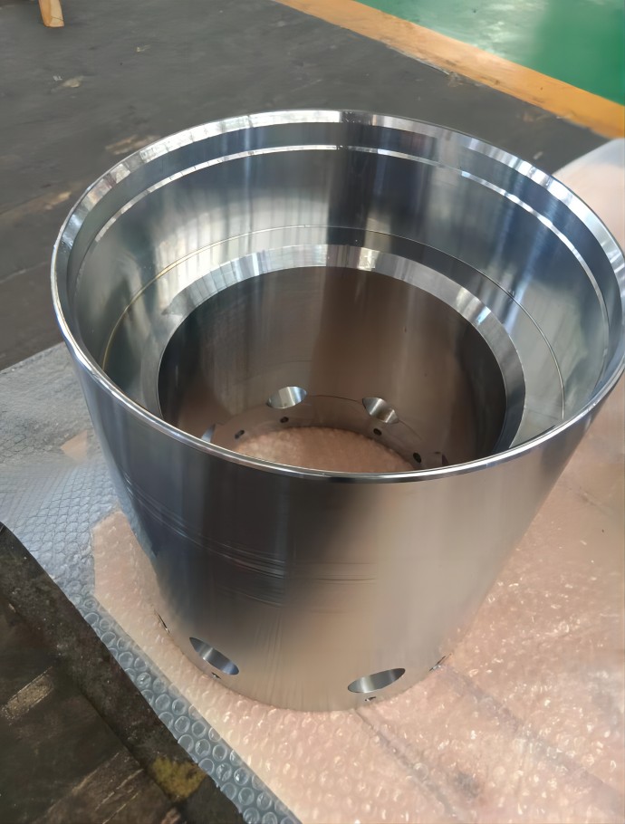 Finishing Oilfield Flange